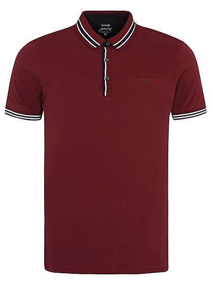 Jersey Polo Shirt | Men | George at ASDA