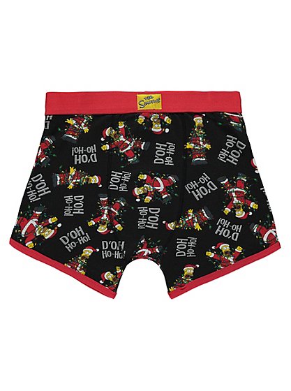 Christmas The Simpsons Trunks | Men | George at ASDA