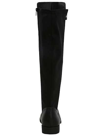 Zip Detail Knee High Boots | Women | George at ASDA