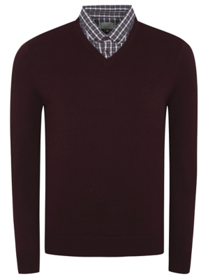 asda mens black jumper