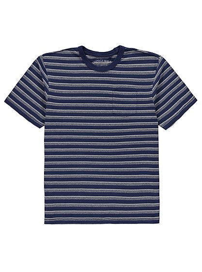 Stripe Print Loungewear Top | Men | George at ASDA