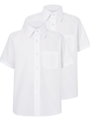 asda boys school shirts