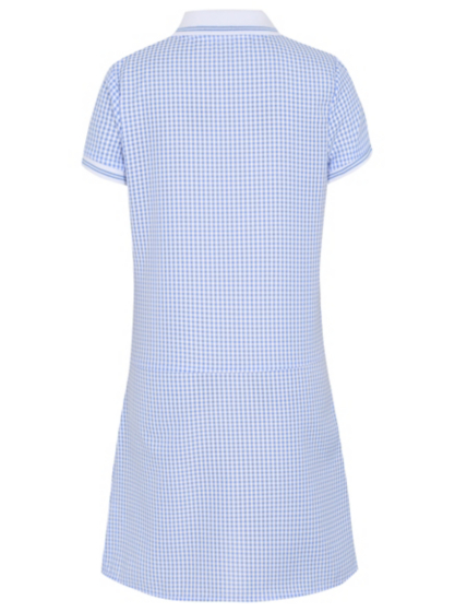 Light Blue Gingham School Dress | School | George