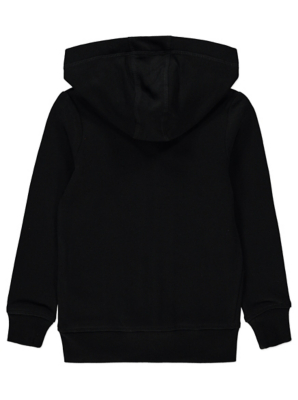asda black zip up hoodie