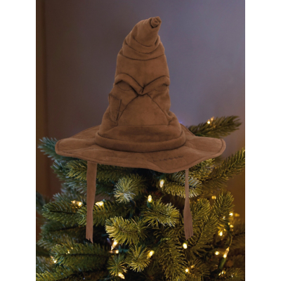 Hallmark Harry Potter Plush Christmas Tree Topper - Hogwarts Sorting Hat