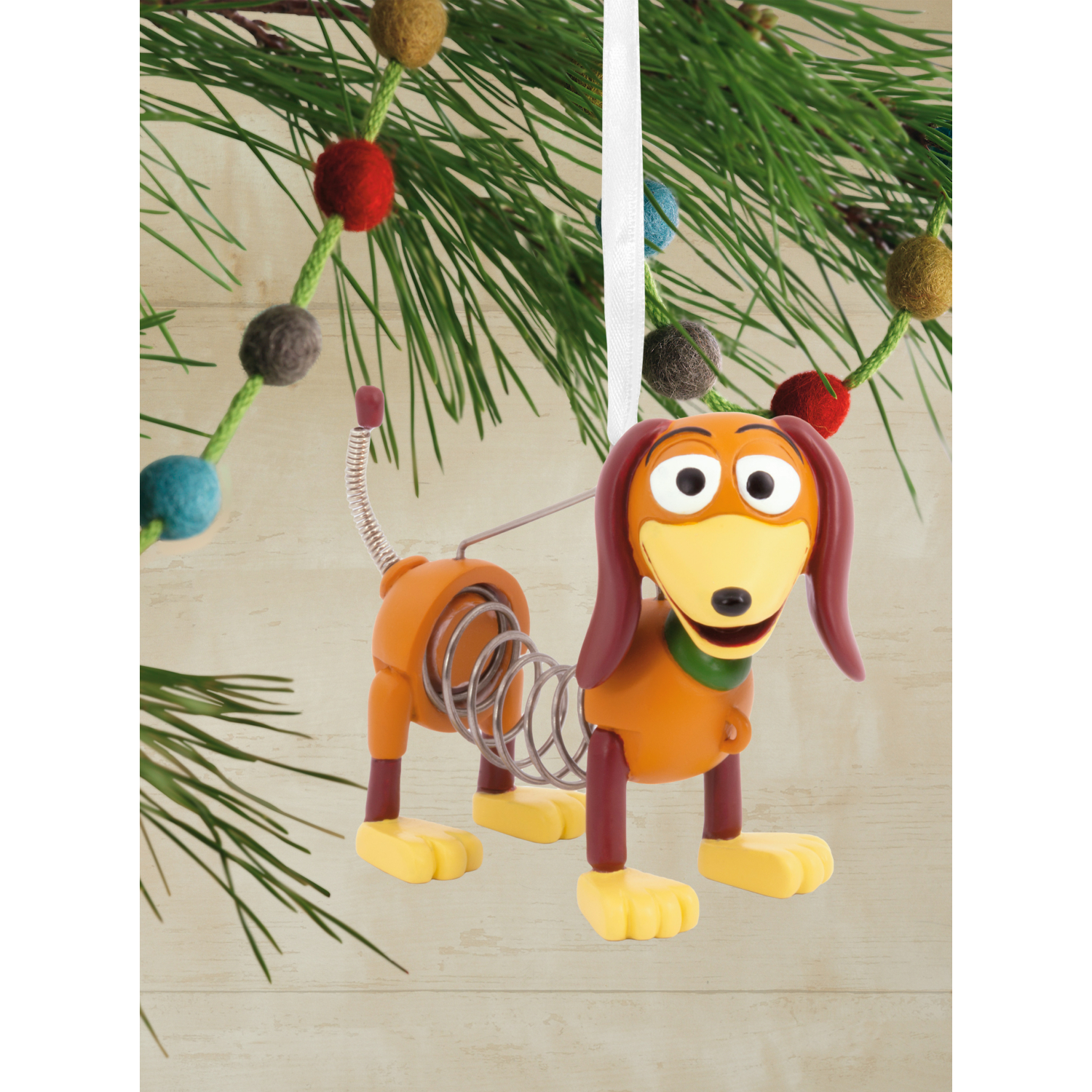 Hallmark White Collectable Disney Toy Story - Slinky Dog Ornament - Image 3