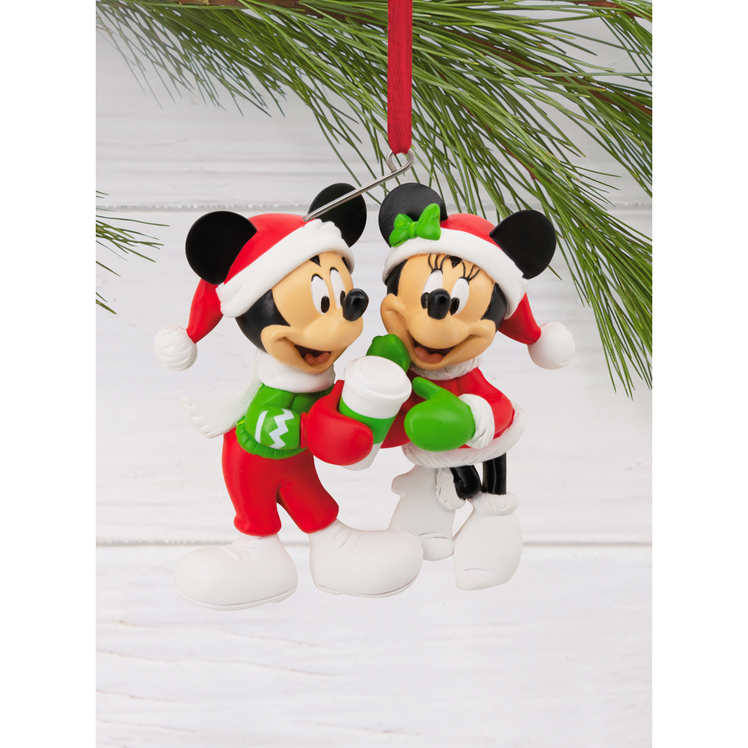 Disney Multi Hallmark Mickey & Minnie Mouse Decoration