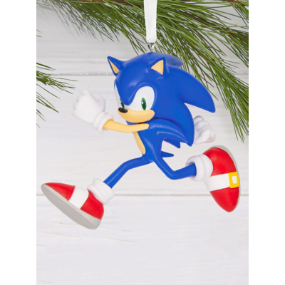 Hallmark Sonic Hanging Ornament, Tree Decoration