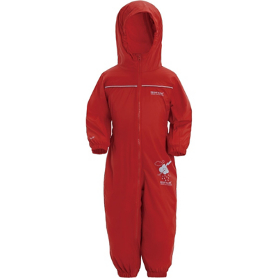 George Regatta Kids Toddlers Puddle IV Rainsuit - Red