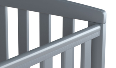 rafferty compact cot grey