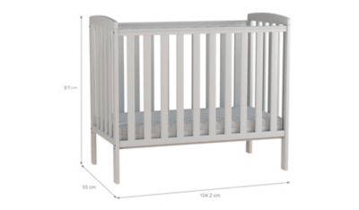 asda space saver cot