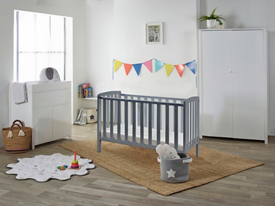 asda black cot