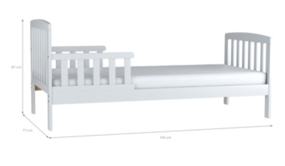 Rafferty Toddler Bed White Furniture