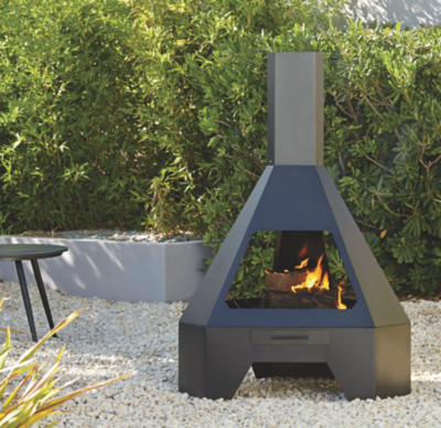 Home 120cm Pyramid Chimenea Home & Garden at ASDA