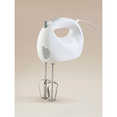 George White Hand Mixer - White