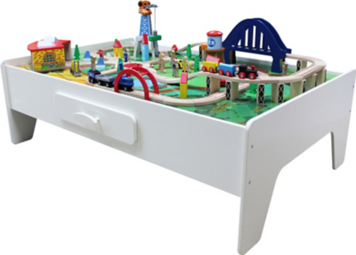 george wooden train set