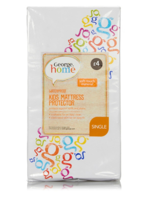 cot mattress protector asda