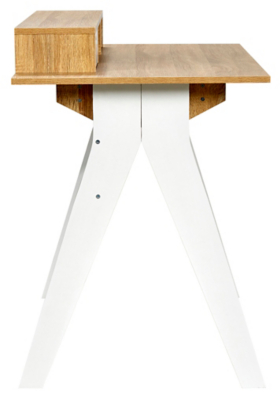 Home Large Desk Oak Home & Garden at ASDA