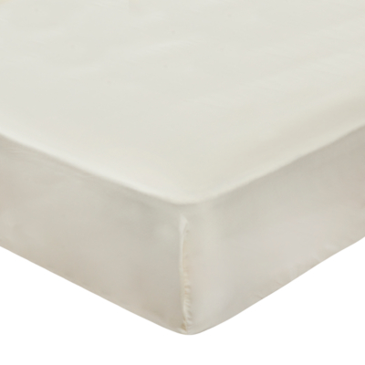 Luxury 100 Cotton Cream Fitted Sheet Home & Garden at ASDA