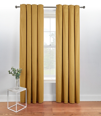 Plain Eyelet Curtains Honey Home George
