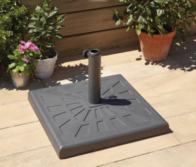 parasol base 48mm pole