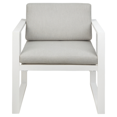 4 Piece Sofa Set White and Grey Home & Garden at ASDA