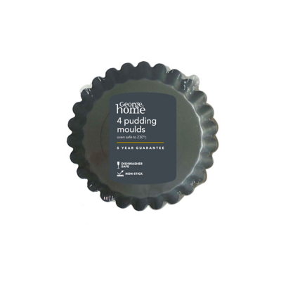 George Grey Tartlet Mould - Set of 4 - Grey