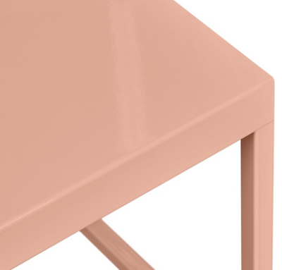 Home Metal Side Table Pink Home & Garden at ASDA