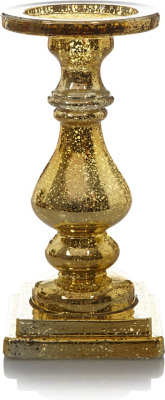 Gold Glass Candlestick Home & Garden