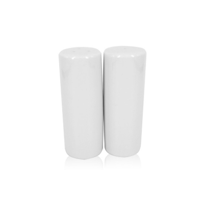 White Porcelain Salt and Pepper Shakers Set of 2 Home & Garden