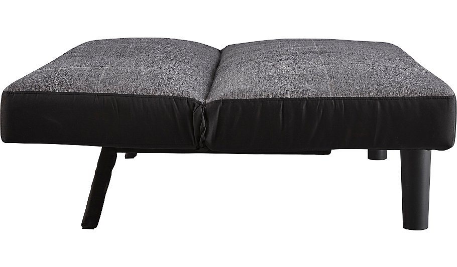 Click-clack 2-seater Sofa Bed - Charcoal | Furniture | George