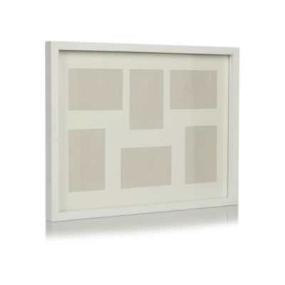 George Home White Box 6 Apperture Photo Frame