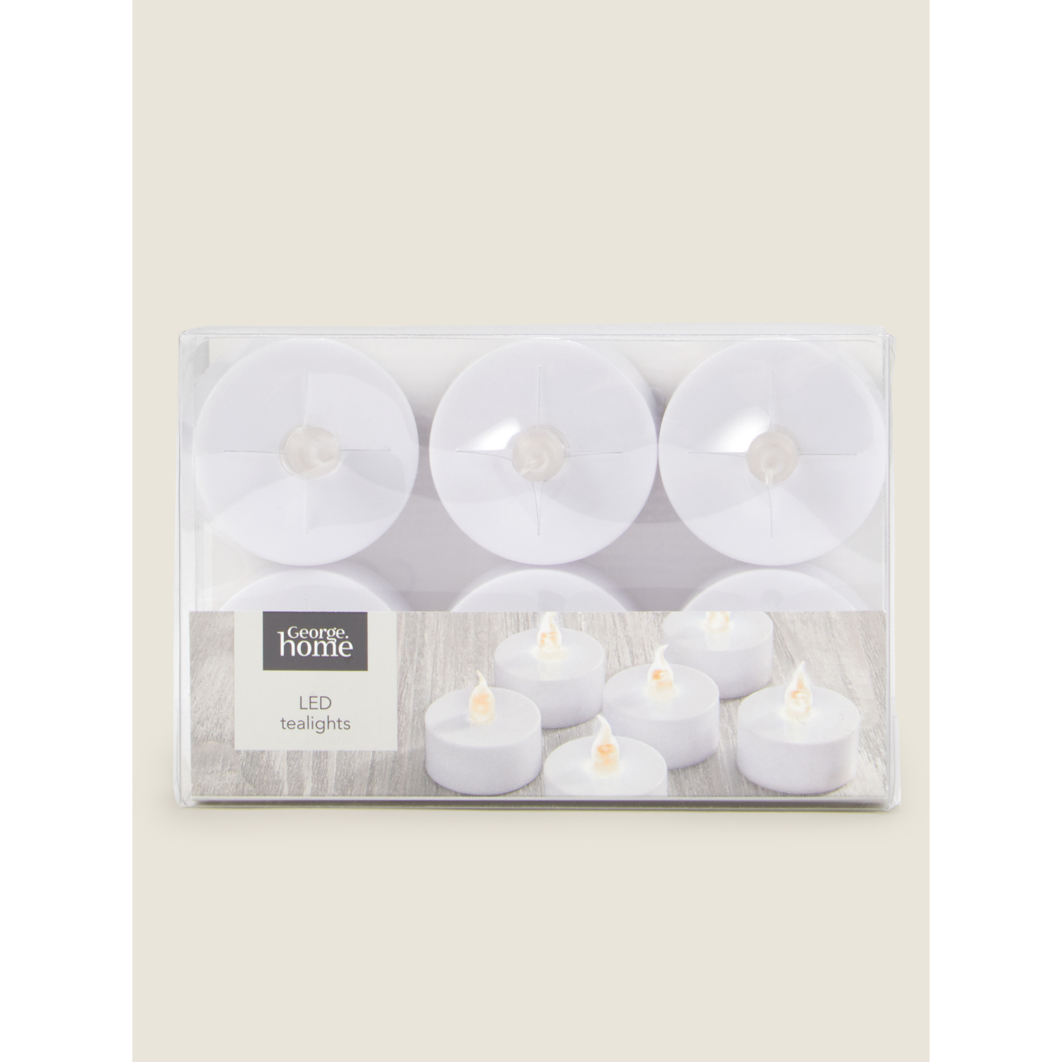 George White Led Tealights