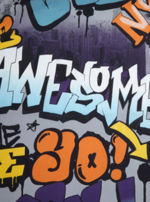 Graffiti Duvet Cover Home & Garden