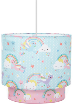 Unicorns & Rainbows Ceiling Shade Home & Garden