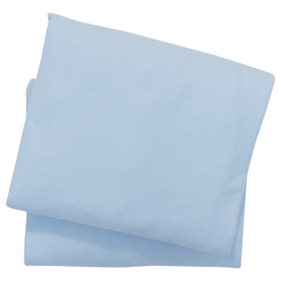 blue cot bed sheets