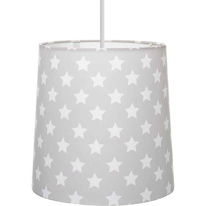 Grey Star Ceiling Shade