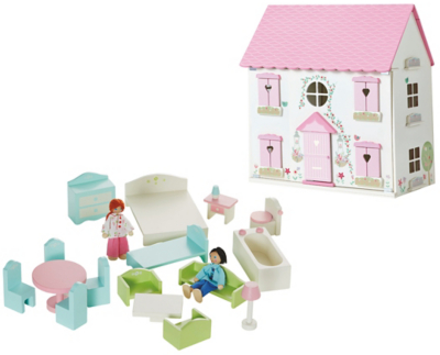 asda dolls house furniture bundle