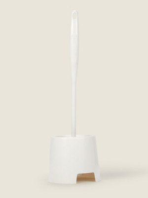 White Toilet Brush Home at ASDA