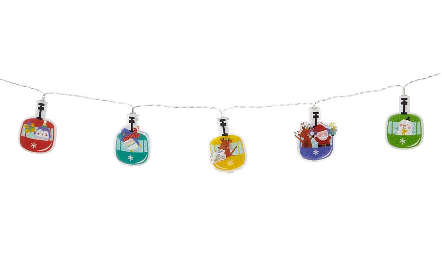 Christmas Countdown String Lights Home & Garden George