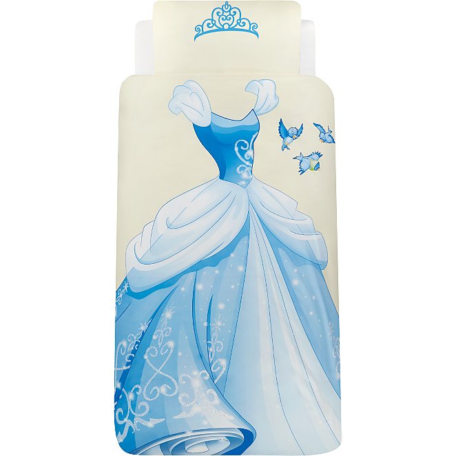 Disney Princess Reversible Dress Up Duvet Set Single Home George