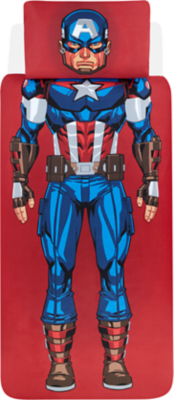 Marvel Reversible Duvet Set Single Home George