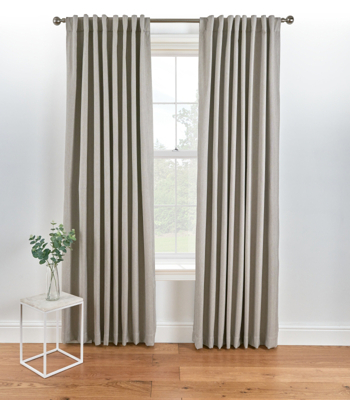 George Home Natural Blackout Curtains Home Garden George At Asda
