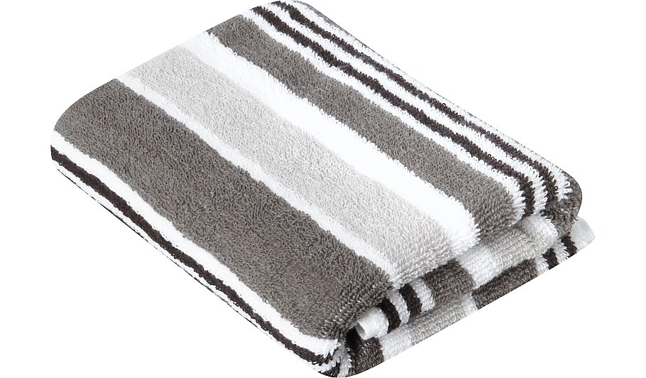 Striped Hand Towel Grey Home Garden George Striped Hand Towel Grey Home Garden George