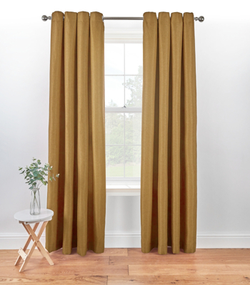 Textured Weave Eyelet Curtains Honey Home George