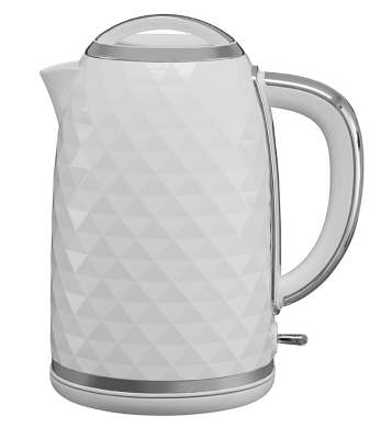 white and grey kettle