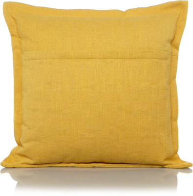Ochre Textured Cushion Home & Garden
