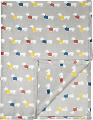 Sausage Dog Super Soft Throw Home & Garden