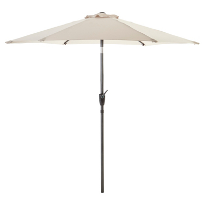 George Unisex Natural Parasol 2.4M