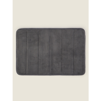 George Home Charcoal Memory Foam Bath Mat